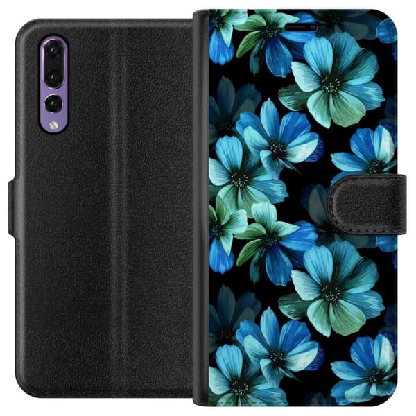 Huawei P20 Pro Tegnebogsetui Blomster