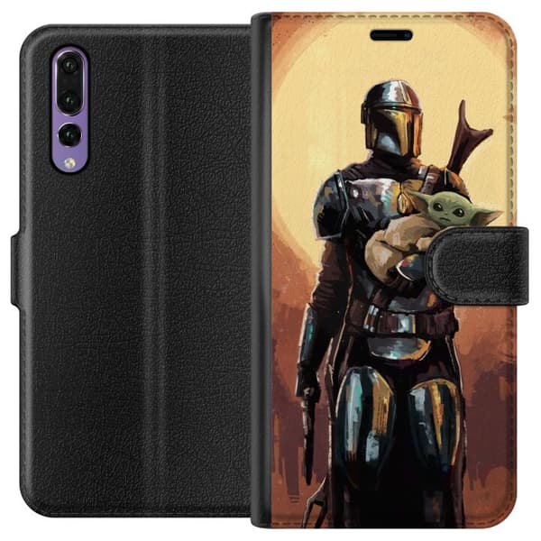 Huawei P20 Pro Tegnebogsetui Baby Yoda