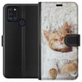 Miniatyrbilde 1 av 3: Samsung Galaxy A21s Lommeboketui Katt