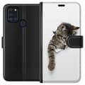 Miniatyrbild 1 av 3: Samsung Galaxy A21s Plånboksfodral Katt