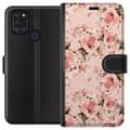 Miniatyrbillede 1 af 3: Samsung Galaxy A21s Tegnebogsetui Blomster