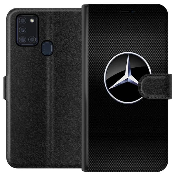 Samsung Galaxy A21s Lompakkokotelo Mercedes