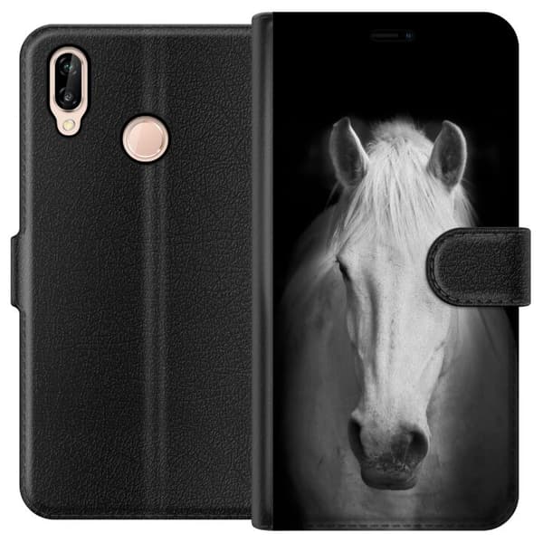 Huawei P20 lite Tegnebogsetui Hest