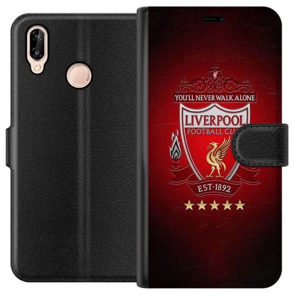Huawei P20 lite Lompakkokotelo YNWA Liverpool