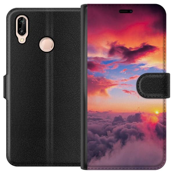 Huawei P20 lite Tegnebogsetui Sky