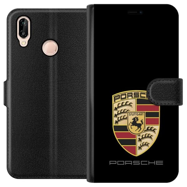 Huawei P20 lite Lommeboketui Porsche