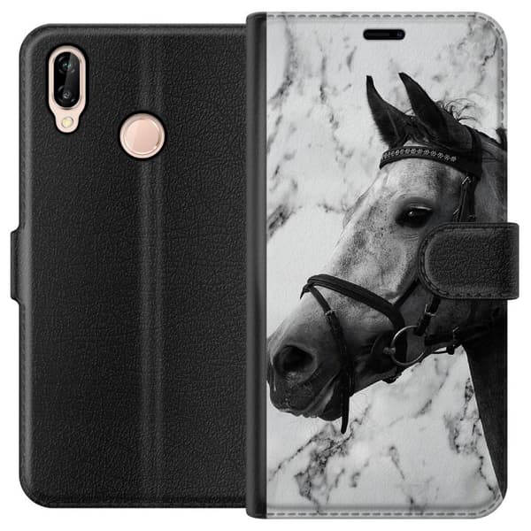 Huawei P20 lite Plånboksfodral Häst
