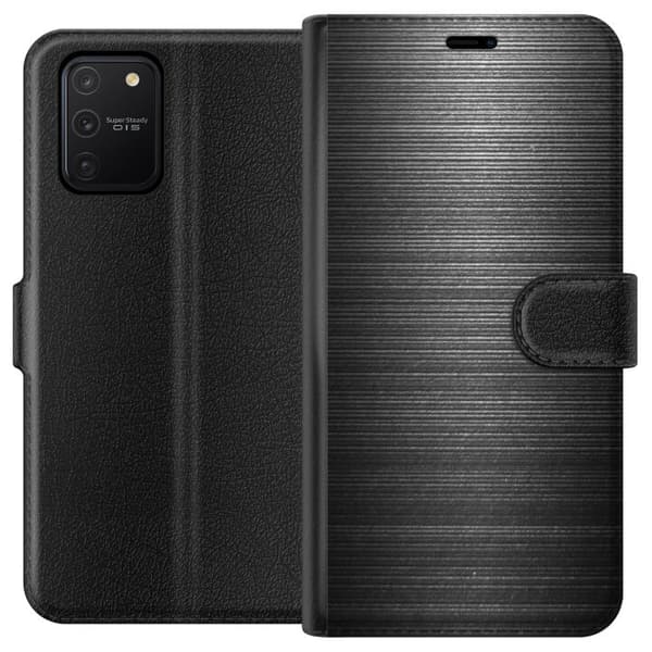 Samsung Galaxy S10 Lite Lommeboketui Børstet Metalle