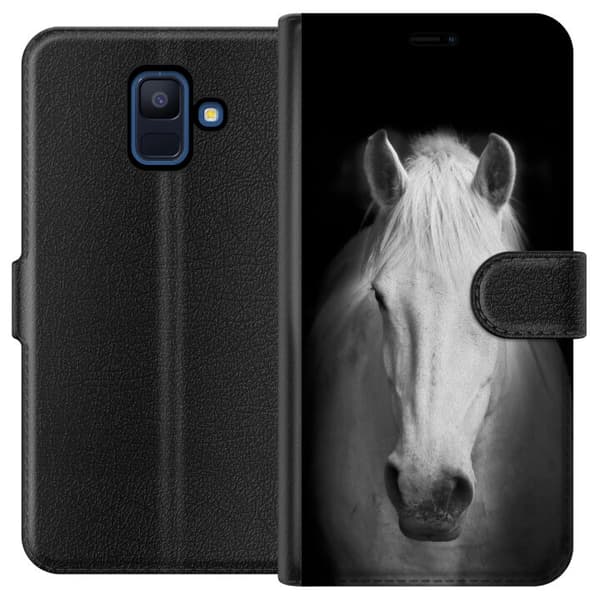 Samsung Galaxy A6 (2018) Lommeboketui Hest