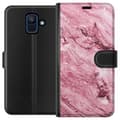 Pikkukuva 1 / 3: Samsung Galaxy A6 (2018) Lompakkokotelo Glitteri Marmori