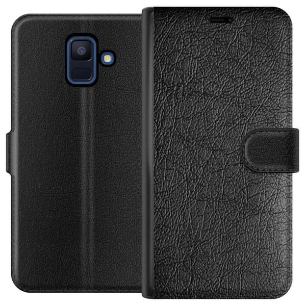 Samsung Galaxy A6 (2018) Tegnebogsetui Grå