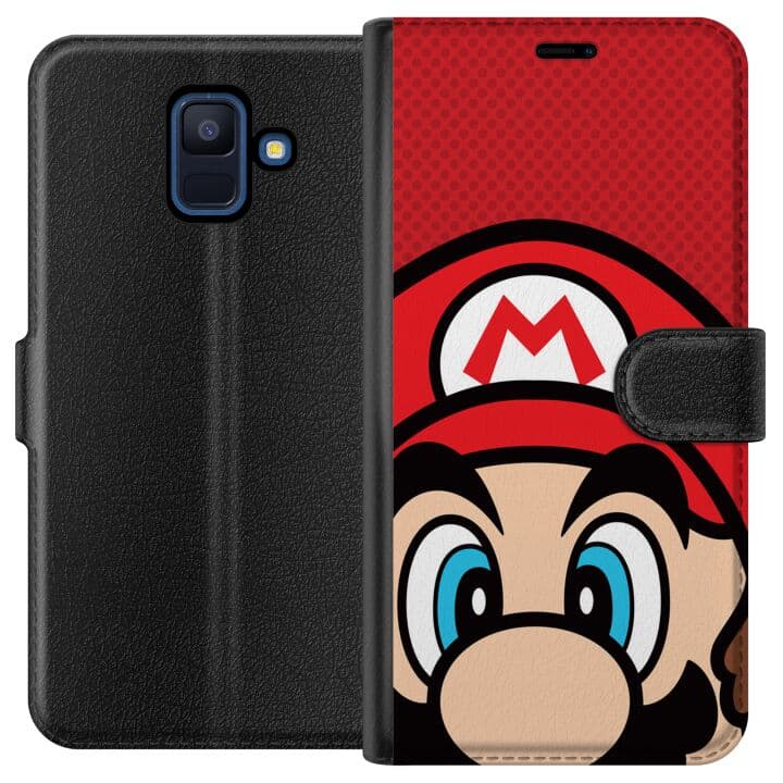 Samsung Galaxy A6 (2018) Plånboksfodral Mario