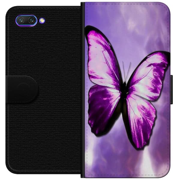 Honor 10 Tegnebogsetui Fjærilt