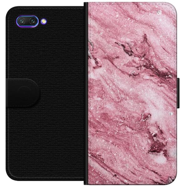 Honor 10 Lompakkokotelo Glitteri Marmori