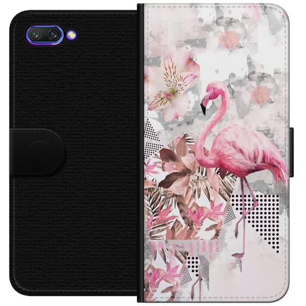 Honor 10 Lompakkokotelo Flamingo