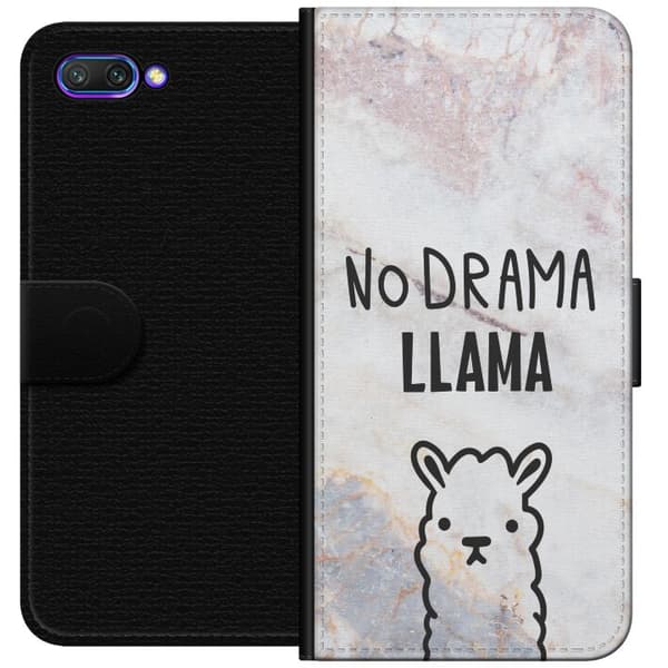 Honor 10 Lommeboketui Llama Marble