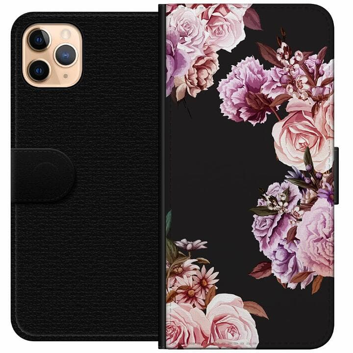 Apple iPhone 11 Pro Max Plånboksfodral Blommor