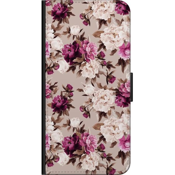 OnePlus 7T Lommeboketui Blomster