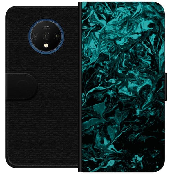 OnePlus 7T Tegnebogsetui Mønster