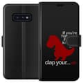 Pikkukuva 1 / 3: Samsung Galaxy S10e Lompakkokotelo Dinosaurus