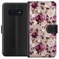 Pikkukuva 1 / 3: Samsung Galaxy S10e Lompakkokotelo Kukat