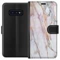 Pikkukuva 1 / 3: Samsung Galaxy S10e Lompakkokotelo Marmori