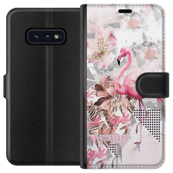 Samsung Galaxy S10e Lompakkokotelo Flamingo