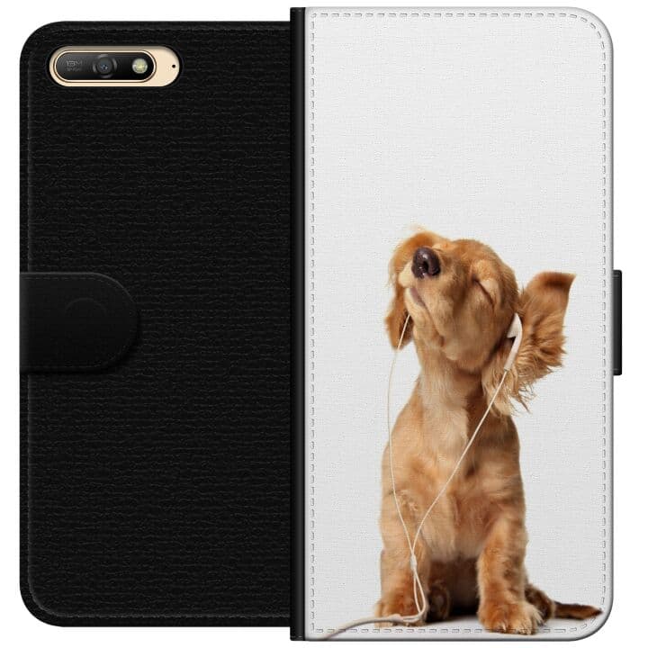 Huawei Y6 (2018) Plånboksfodral Hund