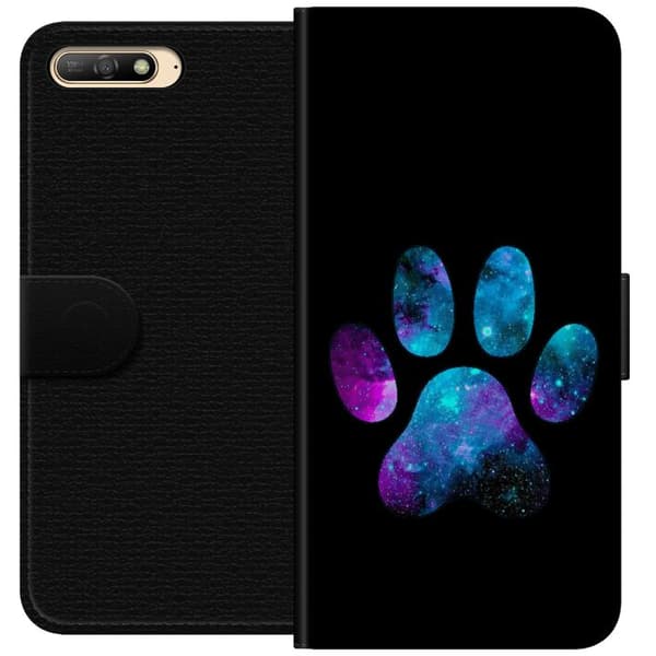 Huawei Y6 (2018) Lompakkokotelo Galaksin Tassu