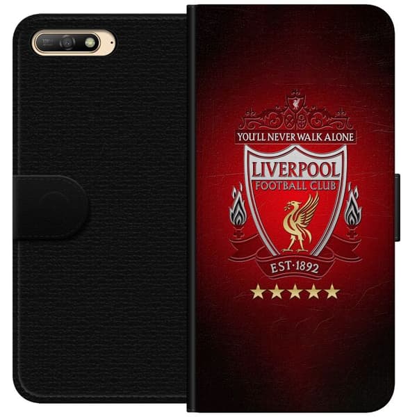 Huawei Y6 (2018) Lommeboketui YNWA Liverpool