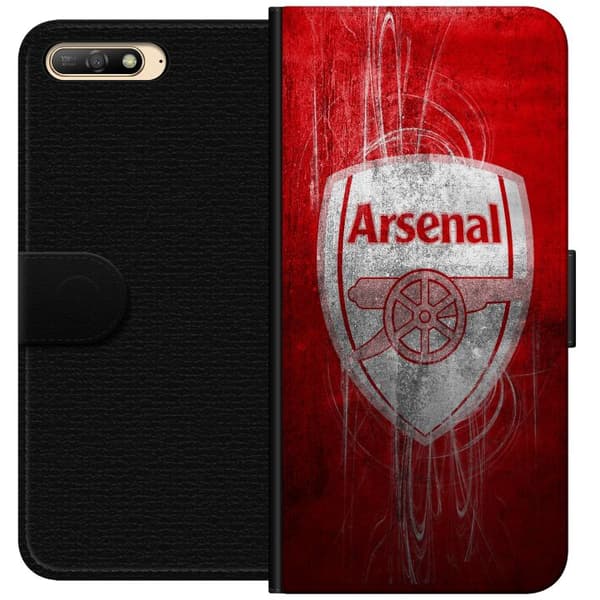 Huawei Y6 (2018) Lompakkokotelo Arsenal