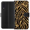 Pikkukuva 1 / 3: Samsung Galaxy A50 Lompakkokotelo Kulta & Kiiltää