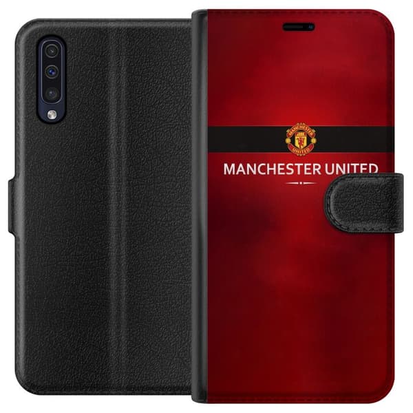 Samsung Galaxy A50 Tegnebogsetui Manchester United