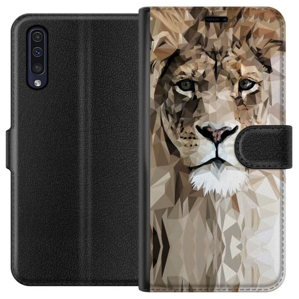 Samsung Galaxy A50 Tegnebogsetui Løve