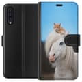 Miniatyrbild 1 av 3: Samsung Galaxy A50 Plånboksfodral Häst & Katt