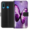 Miniatyrbilde 1 av 3: Huawei P30 lite Lommeboketui Sommerfugl