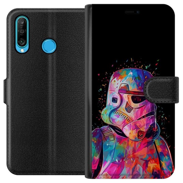 Huawei P30 lite Tegnebogsetui Star Wars Stormtrooper