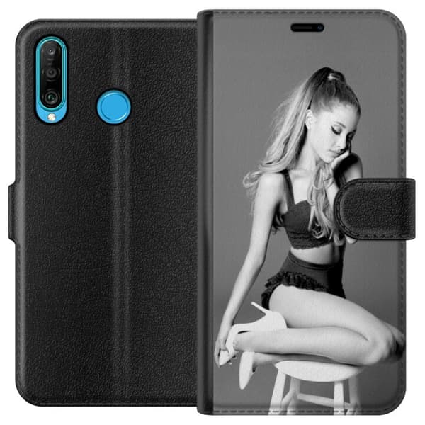 Huawei P30 lite Tegnebogsetui Ariana Grande