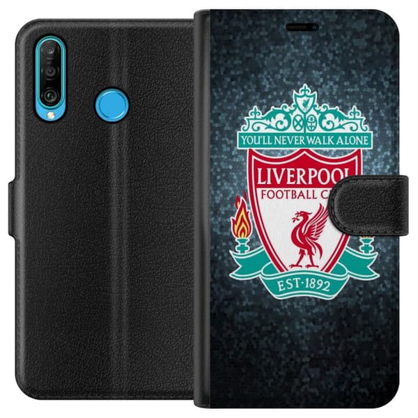 Huawei P30 lite Tegnebogsetui Liverpool