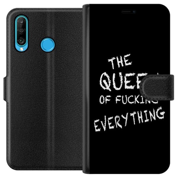 Huawei P30 lite Tegnebogsetui Dronning