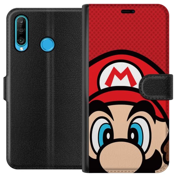 Huawei P30 lite Lommeboketui Mario