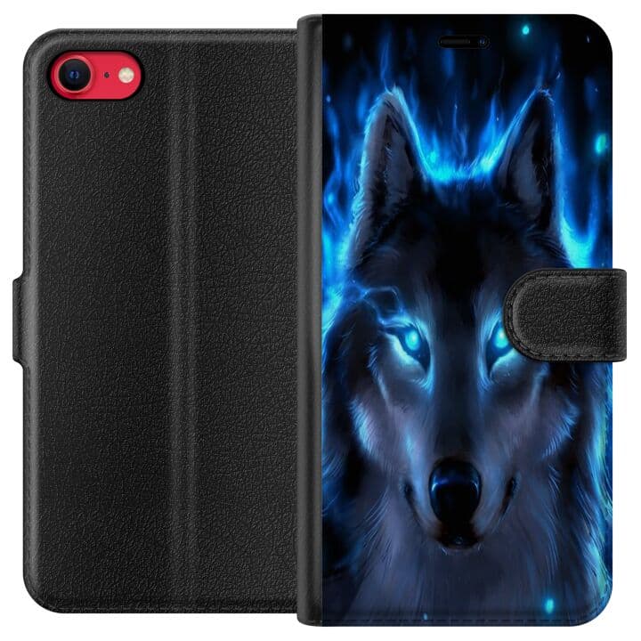 Apple iPhone SE (2020) Plånboksfodral Varg