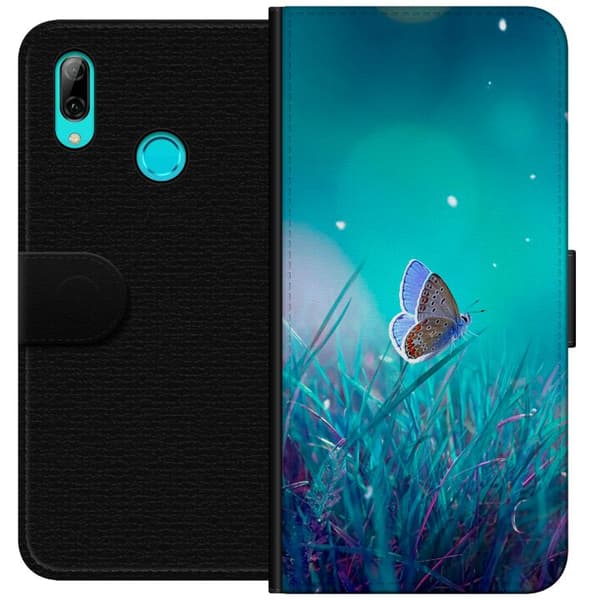 Huawei P smart 2019 Tegnebogsetui Magisk Sommerfugl