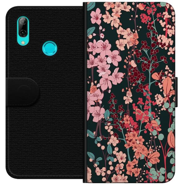 Huawei P smart 2019 Tegnebogsetui Urteagtig Retro