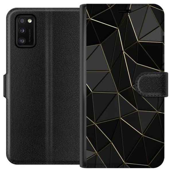 Samsung Galaxy A41 Plånboksfodral Midnight