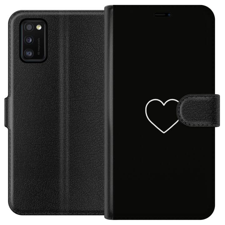 Samsung Galaxy A41 Plånboksfodral Hjärta
