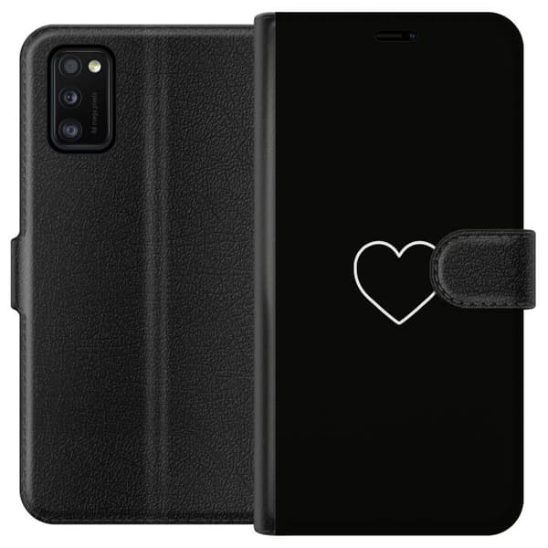 Samsung Galaxy A41 Tegnebogsetui Hjerte