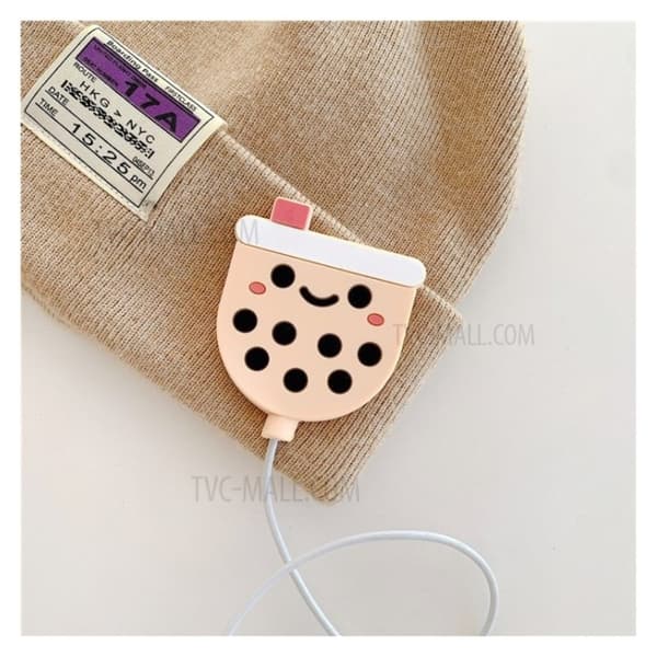 MagSafe-Laturi Kuori Silikoni 3D Milk Tea