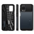Pikkukuva 3 / 3: Spigen Samsung Galaxy A12 Kuori Slim Armor Metal Slate