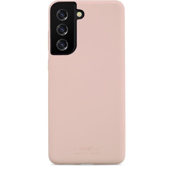 Holdit Silicone Case Galaxy S21 Plus Blush Pink